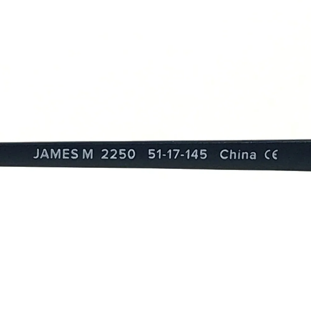 Warby Parker Eyeglasses Frames JAMES M 2250 Blue Square Full Rim 51-17-145
